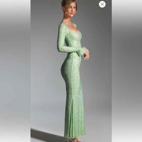 OH POLLY embellished maxi dress - Picture 3 of 7